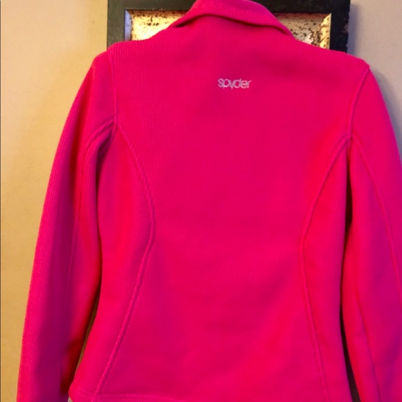 Spyder bright pink jacket - Picture 2 of 4